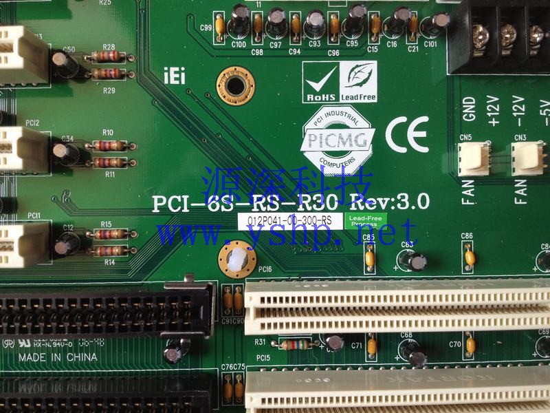上海源深科技 上海 PICMG PCI-6S-RS-R30 REV 3.0 工控机底板 高清图片
