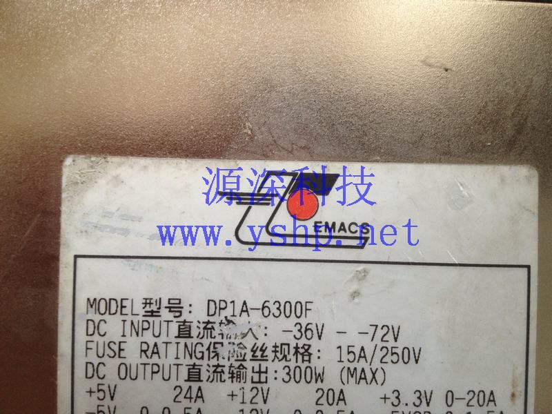 上海源深科技 上海 EMACS ZIPPY 新巨 DP1A-6300F 36V 72V 直流电源模块 高清图片