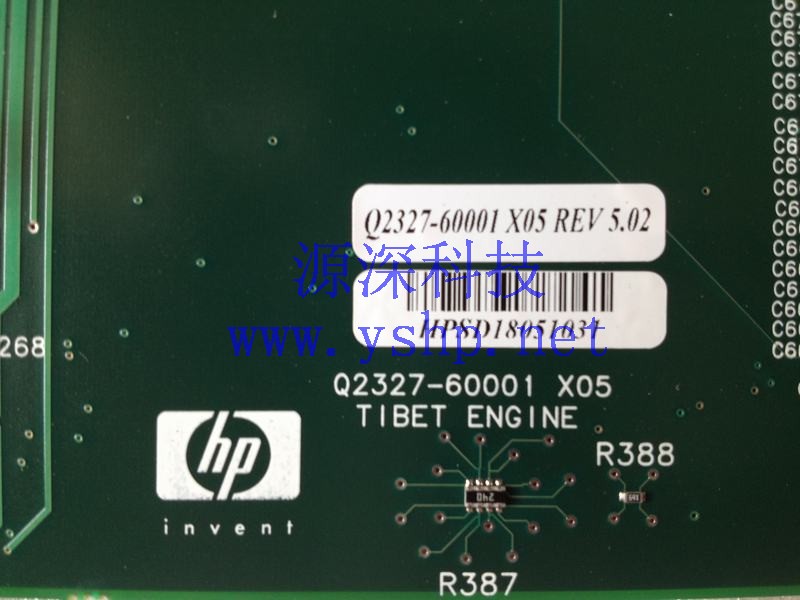 上海源深科技 上海 HP 4000M mPrinter Imager controller Q2327-60001 X05 REV 5.02 HPSD18051031 TIBET ENGINE 高清图片