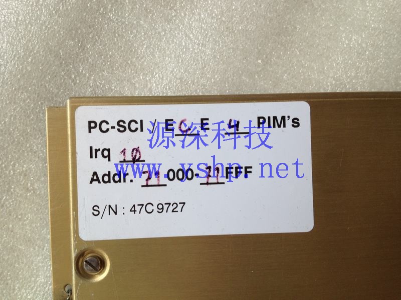 上海源深科技 上海 VTP550 PC-SCI ECE 4 PIMS card 高清图片