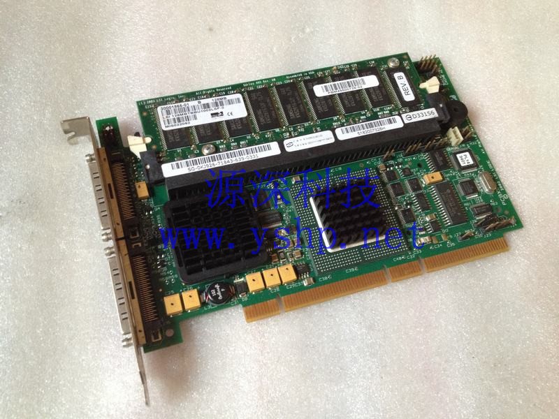上海源深科技 上海 DELL服务器 PERC 4DC SCSI阵列卡 KJ926 高清图片