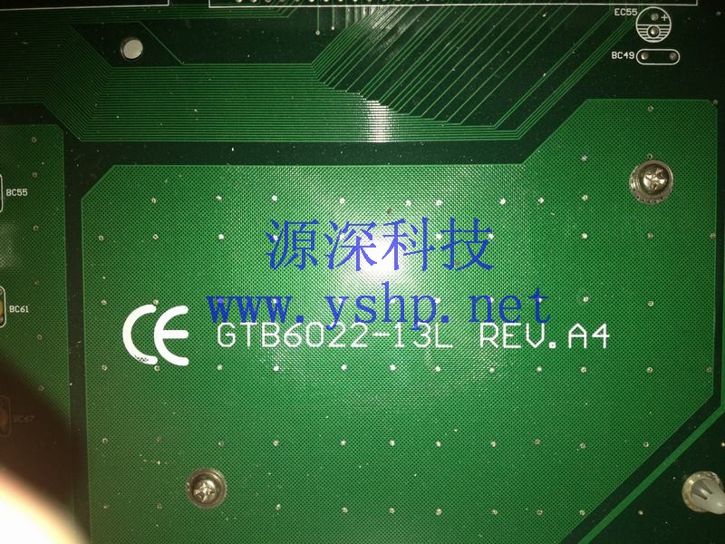 上海源深科技 上海 工控机底板 GTB6022-13L REV.A4 4*PCI 8*ISA PICMG1.0 高清图片