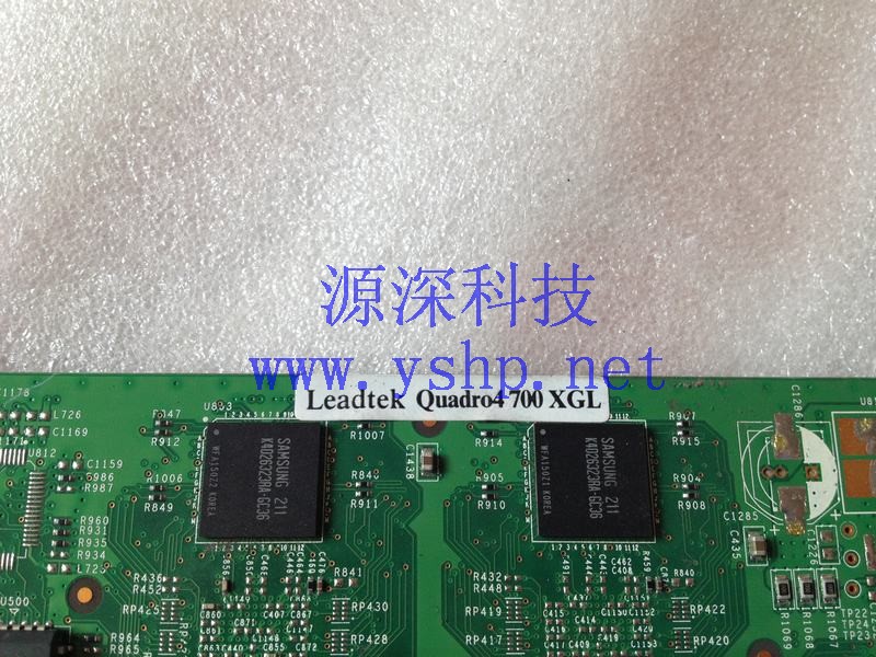 上海源深科技 上海 Leadtek Quadro4 700 XGL专业图形显卡 AGP插槽 高清图片