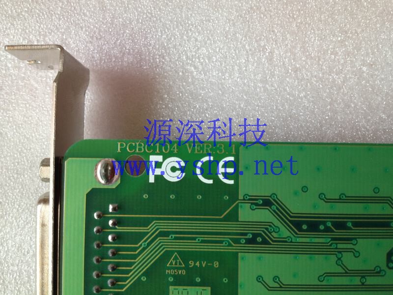 上海源深科技 上海 MOXA ISA串口卡 C104P PCBC104 VER 3.1 高清图片