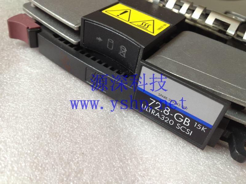 上海源深科技 上海 HP 72.8G 15K SCSI服务器硬盘 289243-001 BF072863BA 306645-003 271837-014 高清图片