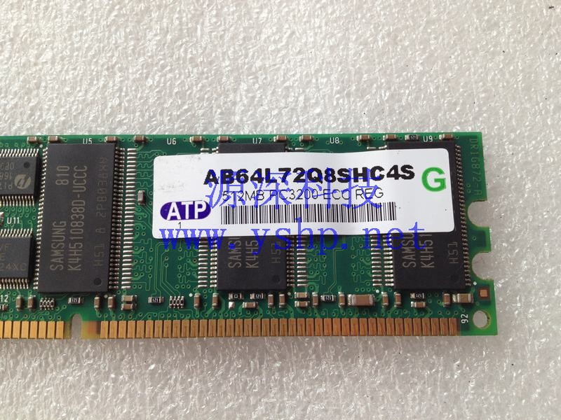 上海源深科技 上海 ATP AB64L72Q8SHC4S DDR1 512MB内存 PC3200 ECC REG 高清图片