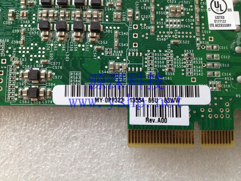 上海源深科技 上海 DELL 服务器 单口 4GB HBA PCI-E 光纤卡 QLE2460-DELL PF323 高清图片