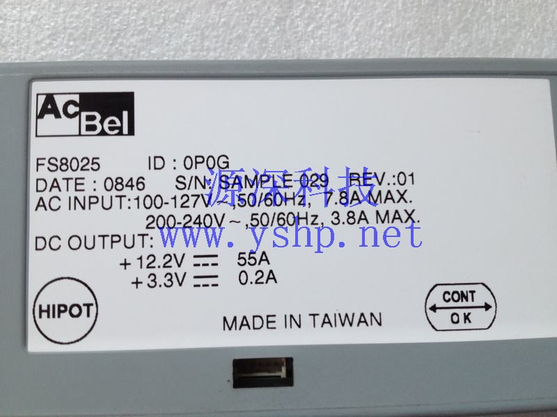 上海源深科技 上海 全新盒装 ACBEL FS8025-0P0G 675W 电源模块 高清图片