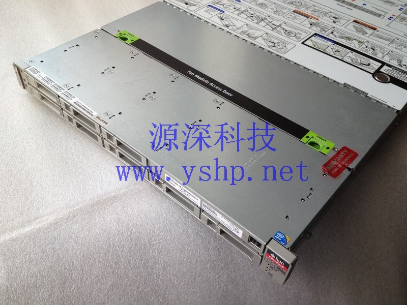 上海源深科技 上海 SUN Oracle X4170 M2 服务器 E5620 CPU 12G内存 2*300G SAS硬盘 高清图片