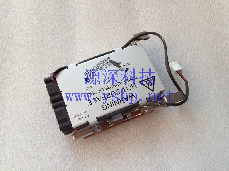 上海源深科技 上海 SUN Fire V240 服务器 CPU散热器 风扇 370-7786-01 高清图片