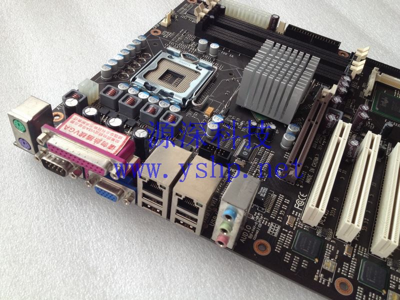 上海源深科技 上海 华北工控机主板 NOVO AIMB-865 1*AGP 5*PCI 2*ISA 接口 高清图片