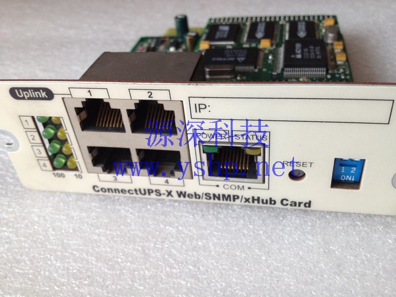 上海源深科技 上海 网络监控卡 UPS ConnectUPS-X Web SNMP xHub Card 高清图片