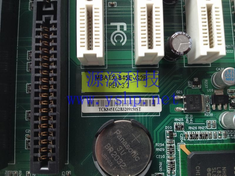 上海源深科技 上海 Diebold 工控机主板 MBATX-845E-G2B REV 3.2 4*PCI 1*AGP 3*ISA 高清图片