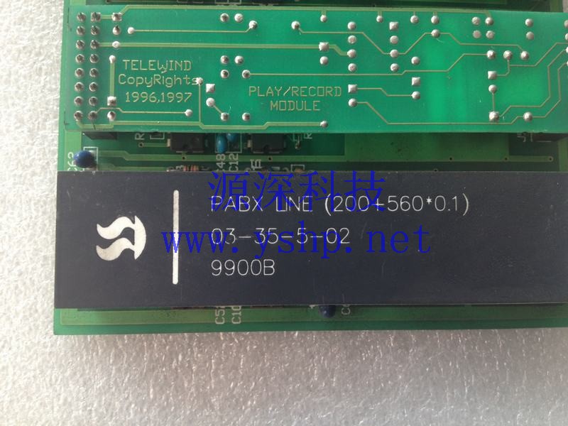 上海源深科技 上海 PABX LINE 200+560 0.1 03-35-5-02 TRUNK 200+680 0.1 03-35-1-2 高清图片