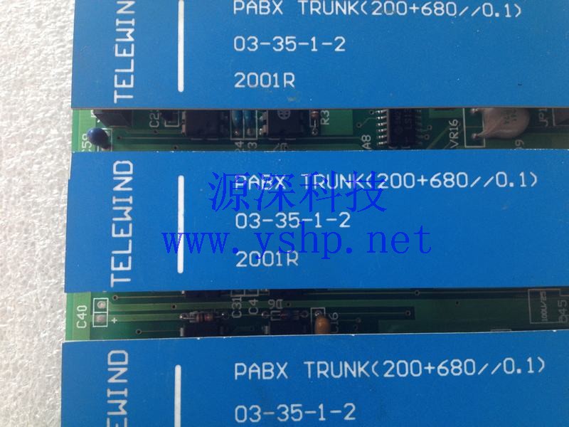 上海源深科技 上海 PABX LINE 200+560 0.1 03-35-5-02 TRUNK 200+680 0.1 03-35-1-2 高清图片