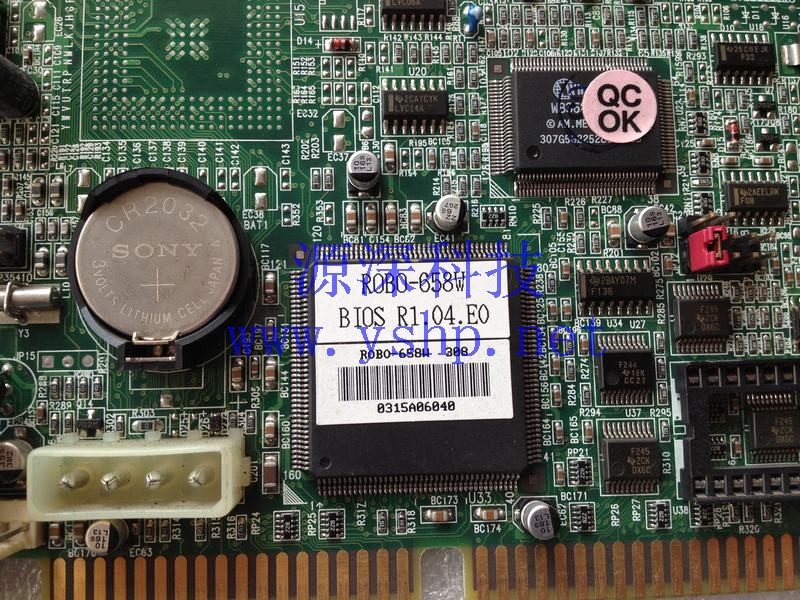 上海源深科技 上海 全长工业主板 工控机主板 ROBO-658W BIOS R1.04.E0 高清图片