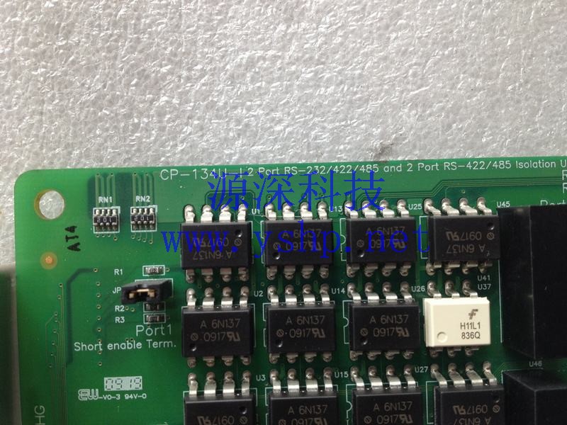 上海源深科技 上海 MOXA CP-134U-I PCI多串口卡 RS232 RS422 RS485 高清图片