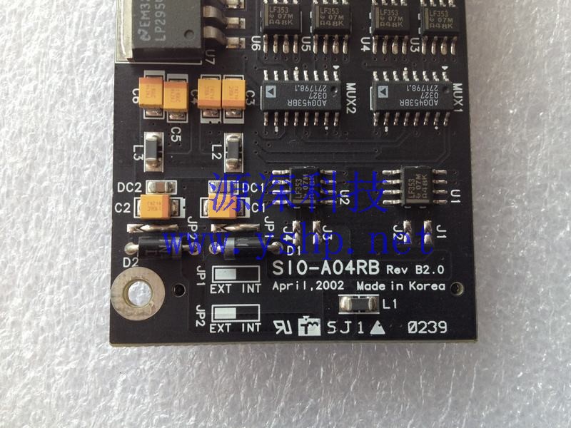 上海源深科技 AJINEXTEK AXT运动控制卡模块 SIO-A04RB S10-A04RB REV B2.0 高清图片