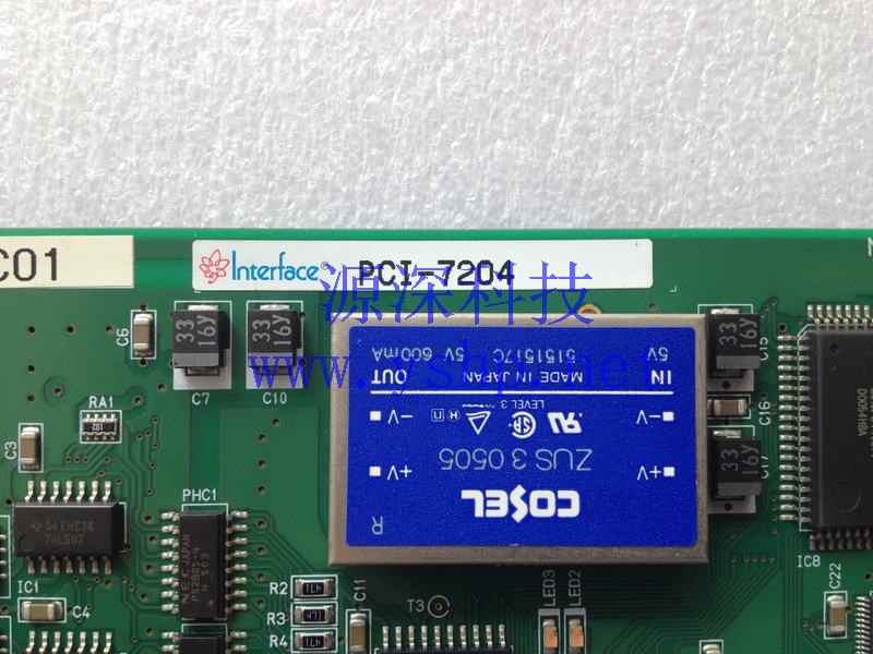 上海源深科技 上海 数据采集卡 PCI接口 Interface PCI-7204 高清图片