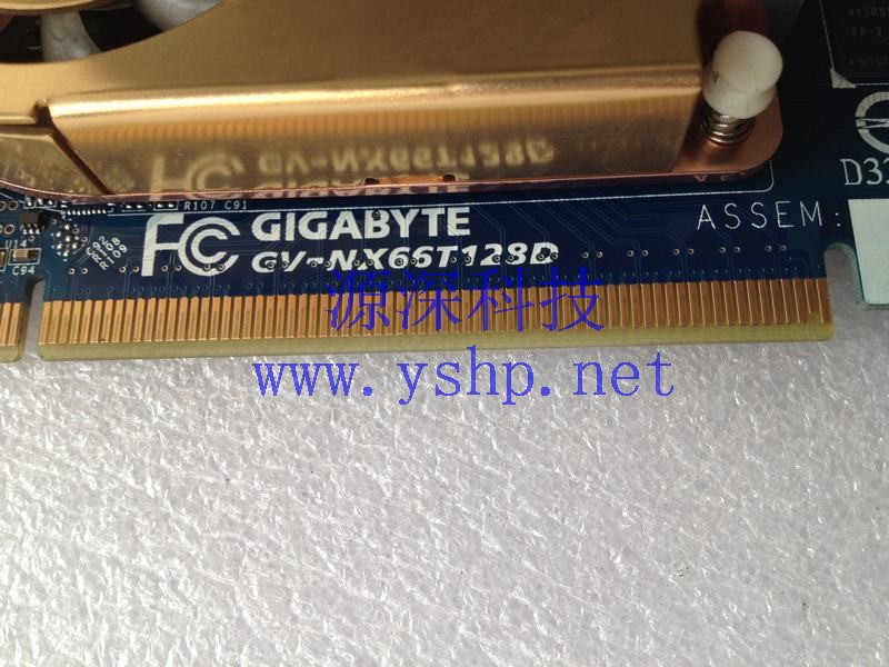 上海源深科技 上海 GIGABYTE 技嘉 专用显卡 GV-NX66T128D 高清图片