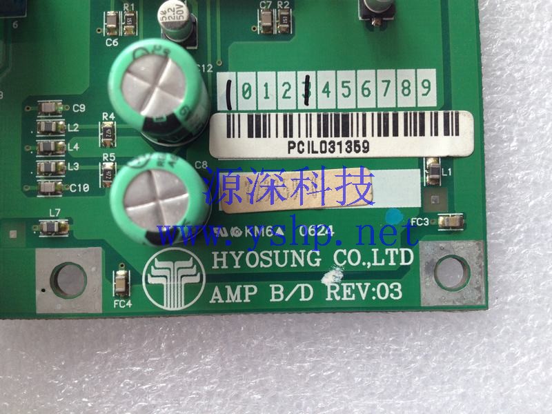 上海源深科技 HYOSUNG AMP B/D REV:03 高清图片