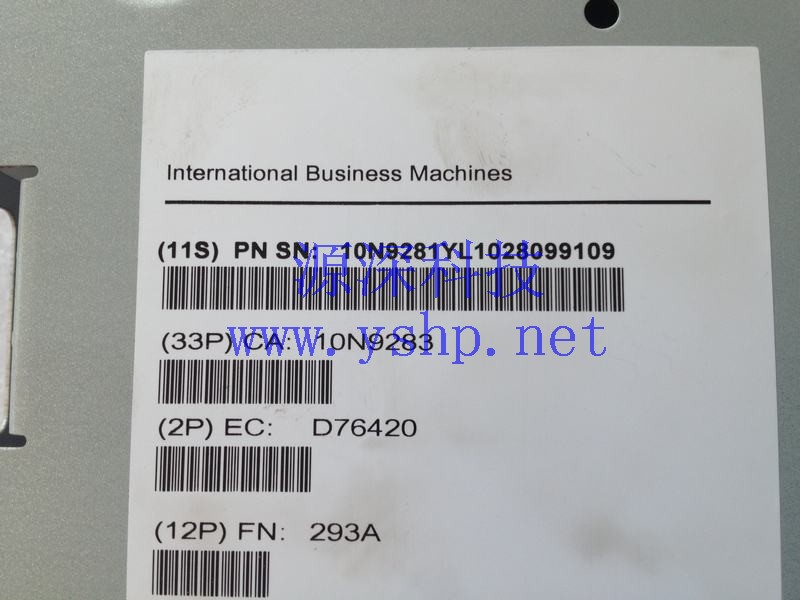 上海源深科技 上海 IBM Power5 9131-52A P52A小型机FSP卡 10N9281 10N9283 293A 高清图片