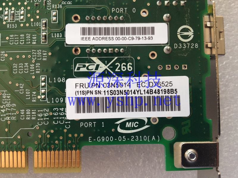 上海源深科技 上海 IBM Power5 9131-52A P52A小型机 4GB PCI-X HBA卡 280D 03N5014 高清图片