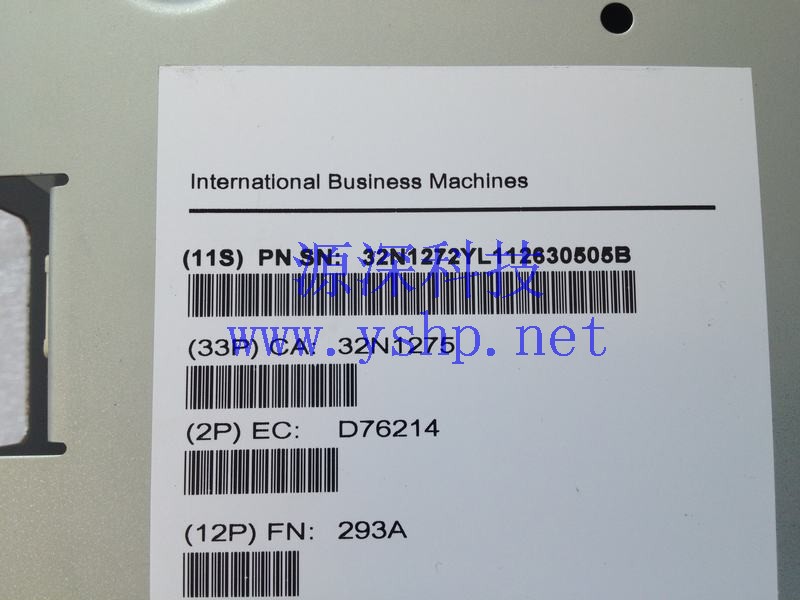上海源深科技 上海 IBM Power5 P52A 9131-P52A小型机FSP卡 32N1272 32N1275 293A 高清图片
