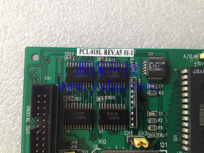 上海源深科技 上海 工业设备 工控机 研华数据采集卡 PCL-818L REV.A5 01-1 高清图片