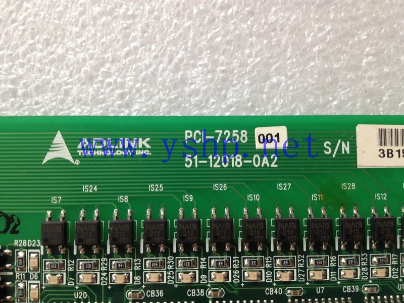 上海源深科技 上海 ADLINK 数据采集卡 数字I/O卡 PCI-7258 51-12018-0A2 高清图片