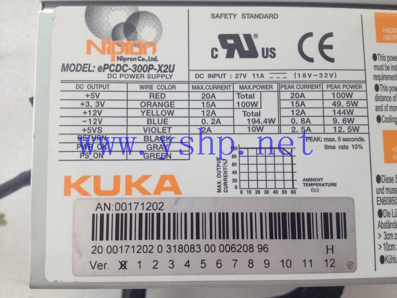 上海源深科技 KUKA Nipron power supply ePCDC-300P-X2U 高清图片