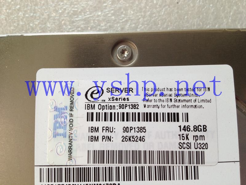 上海源深科技 上海 IBM 服务器 硬盘 15K SCSI 146G 146.8 u320 90P1385 90P1382 26K5246 高清图片
