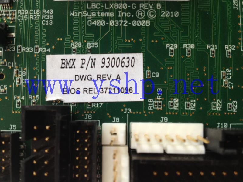 上海源深科技 WINSYSTEMS LBC-LX800-G REVB BMX P/N 9300630 DWG.REV.A 高清图片