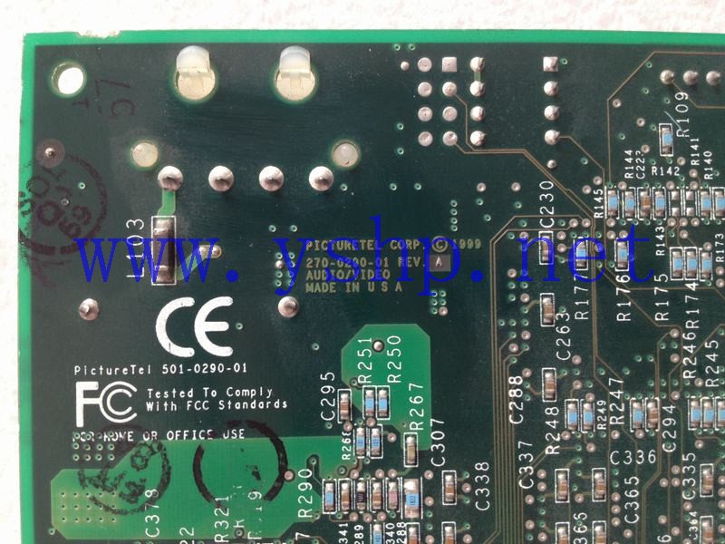 上海源深科技 上海 PICTURETEL PCI Audio/Video Interface Card 270-0290-01 REV A 501-0290-01 高清图片