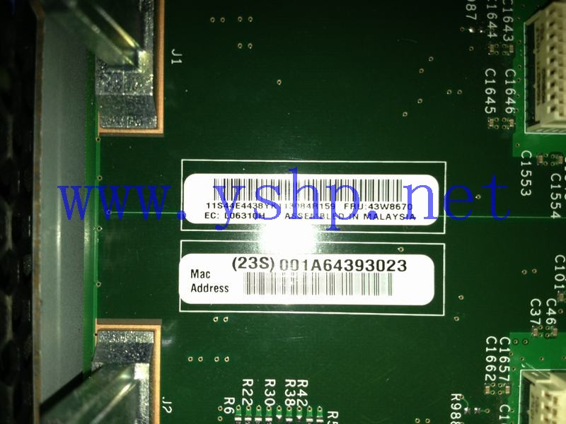 上海源深科技 上海 IBM X3850M2服务器主板 CPU板 43W8670 44E4438 44E4488 高清图片