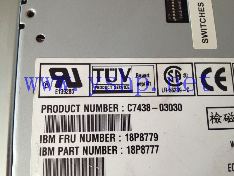 上海源深科技 上海 IBM DAT72 36.0 磁带机 C7438-03030 18P8779 18P8777 高清图片