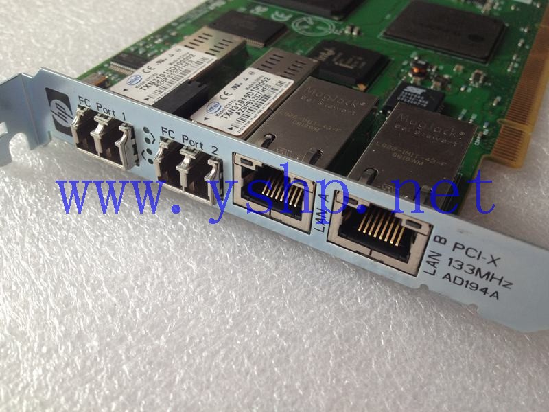 上海源深科技 上海 HP AD194-60001 PCI-X 4Gb FC AND 1000BT ADPTR AD193-80001 REV A3 高清图片