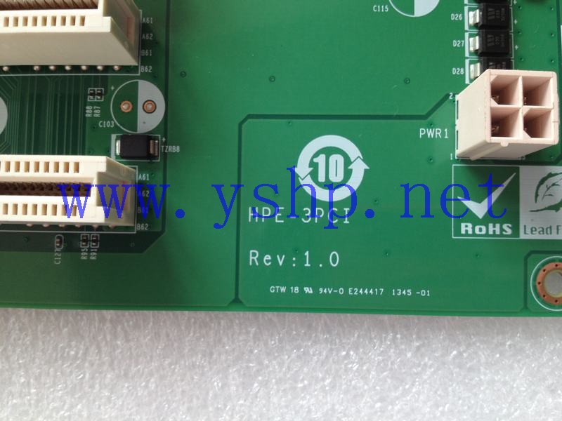 上海源深科技 上海 IEI 工控机 工业设备母板 工业底板 HPE-3PCI REV 1.0 高清图片