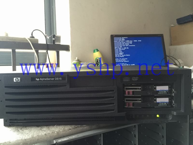 上海源深科技 上海 HP AlphaServer DS15 工作站整机 1个CPU 1G内存 2个72G SCSI硬盘 高清图片