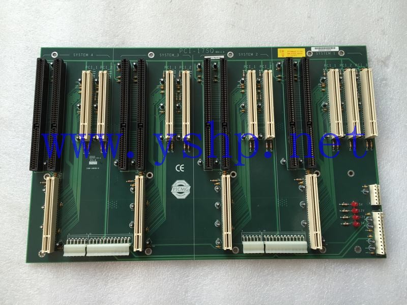 上海源深科技 上海 工业设备 母板 工控机底板 8*ISA 9*PCI PCI-17SQ REV 1.0 高清图片