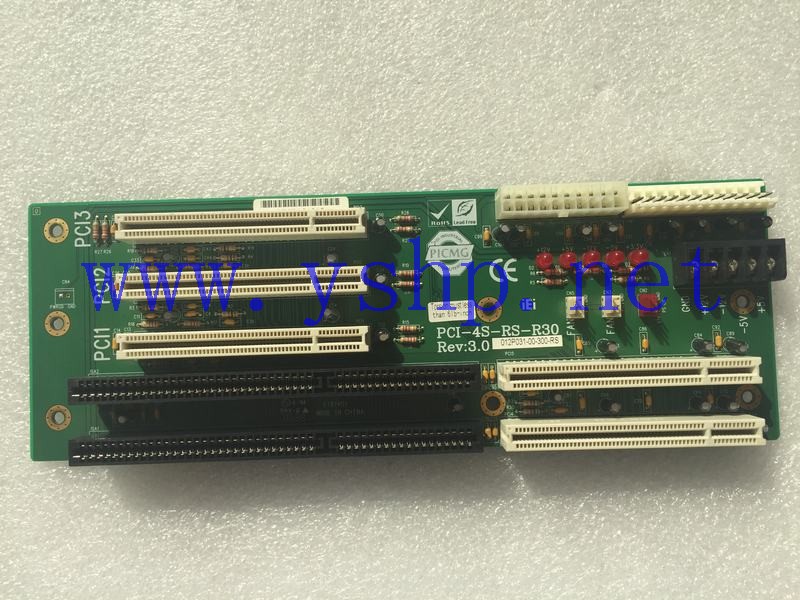 上海源深科技 上海 IEI 工业底板 PCI-4S-RS-R30 REV 3.0 高清图片