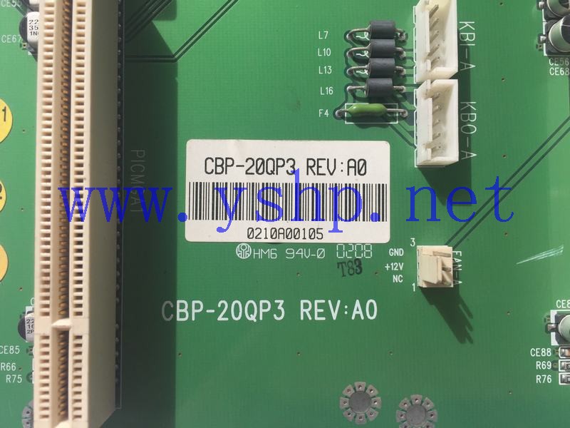 上海源深科技 上海 工业母板底板 8*ISA 12*PCI CBP-20QP3 REV.A0 高清图片