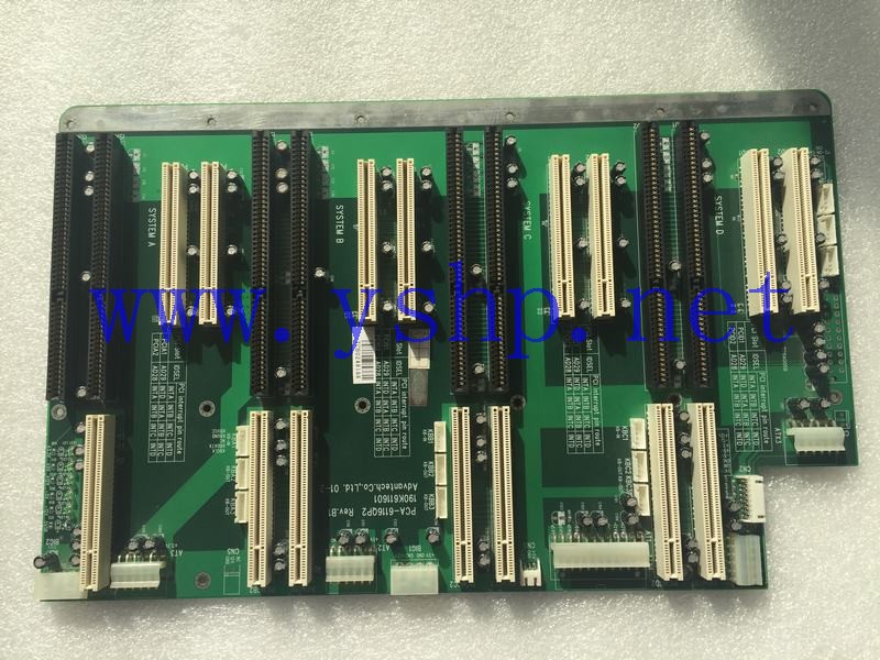 上海源深科技 上海 研华 工控机母板 工业底板 ISA*8 PCI*8 PCA-6116QP2 REV.B1 高清图片