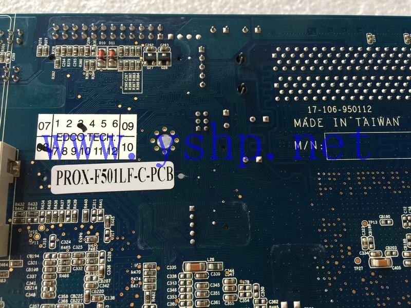 上海源深科技 上海 工业设备 工控机 主板 Protech  PROX-F501LF-C-PCB 17-106-950112 高清图片