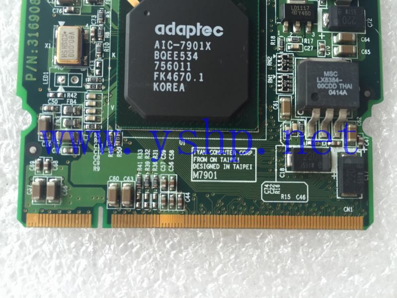 上海源深科技 上海 TYAN 泰安主板 SCSI模块 M7901 ADAPTEC AIC-7901X 高清图片
