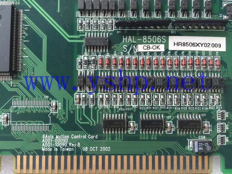 上海源深科技 PCBASED 6-Axis Motion Control Board A001-00090 A001-100090 REV.B HAL-8506S 高清图片