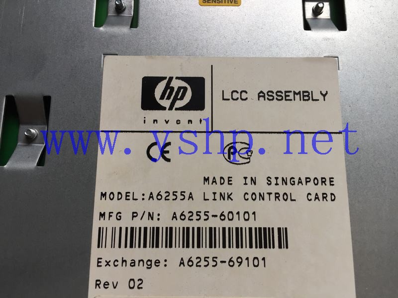 上海源深科技 上海 HP DS2405 FC光纤控制卡 Link Controller Board A6255-60101 A6255-69101 A6255-00051 高清图片