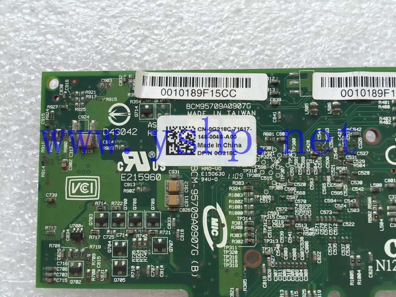 上海源深科技 上海 DELL 双口千兆PCIE网卡 G218C 高清图片