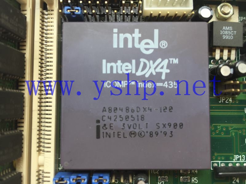 上海源深科技 上海 INTEL DX4 486 CPU ICOMPINDEX=435 A80486DX4-100 SK096 高清图片
