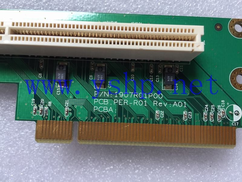 上海源深科技 PCI转接槽 1907R01P00 PER-R01 REV A01 高清图片